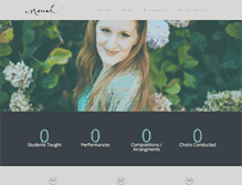 Tablet Screenshot of mariahwilson.com